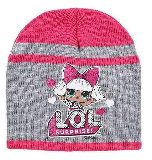 Picture of LOL BEANIE PINK/GREY